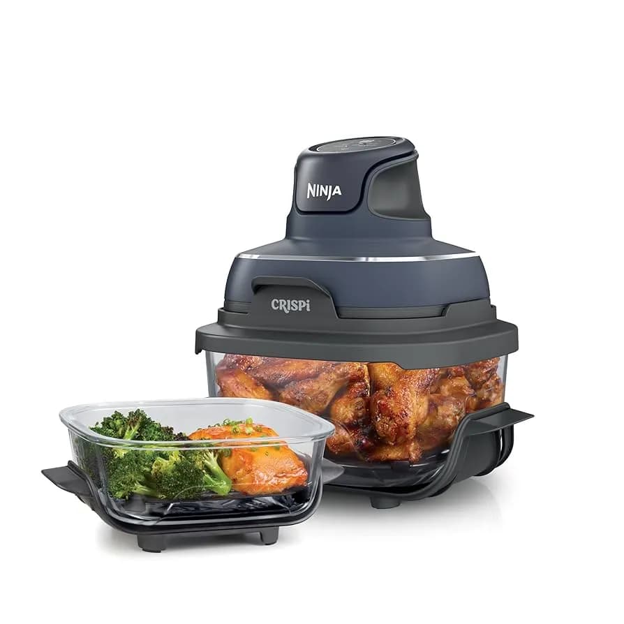 Fritadeira Ninja Crispi FN101GY 4 Em 1 1500W 110V 60Hz Cinza
