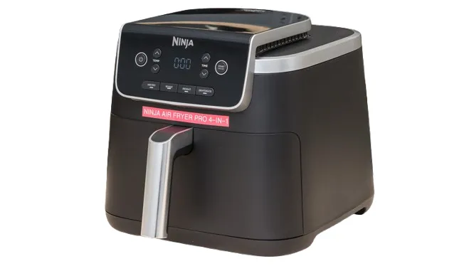 Ninja Freidora Airfry PRO AF141 4 In 1 4.7L/1750W/5 Qt/ 110V Black