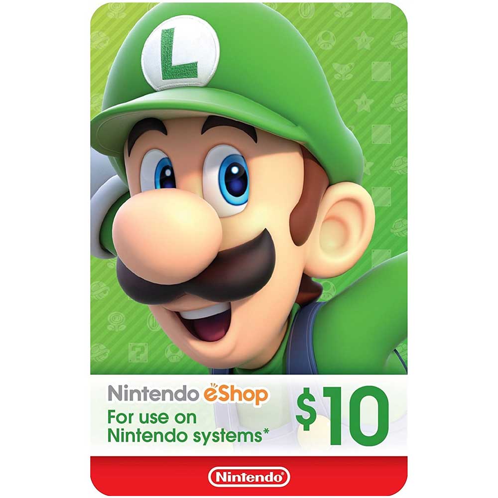 Crédito Digital Nintendo eShop 10$