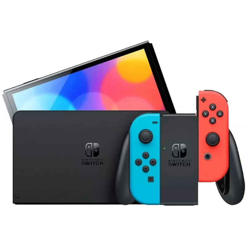 Console Nintendo Switch OLED 64GB Vermelho/Azul