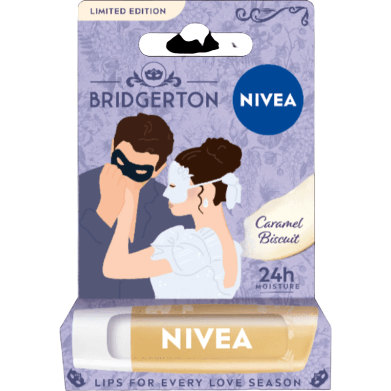 Bálsamo Labial Nivea Bridgerton Vanilla Biscuit 4.8G