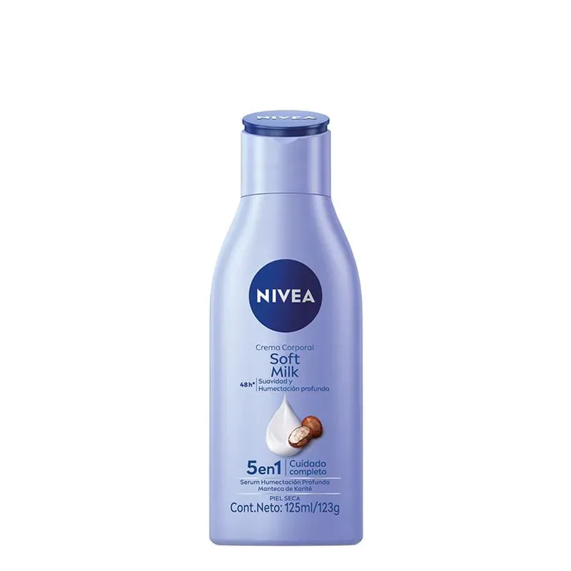 Nivea Creme Corporal Soft Milk 5 Em 1 400ml
