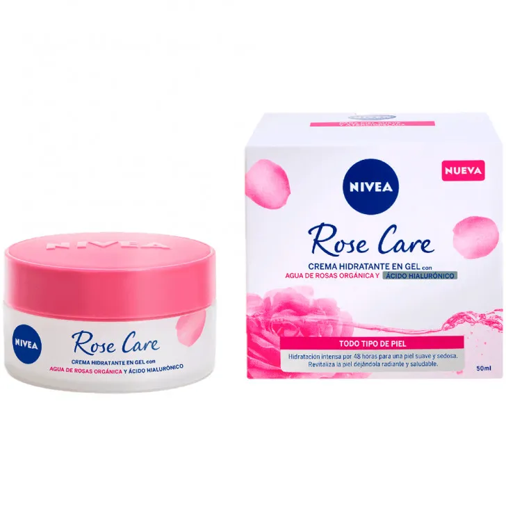 Hidratante Nivea Rose Care 50ml