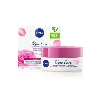 Creme Hidratante Em Gel Nivea Rose Care 50ml
