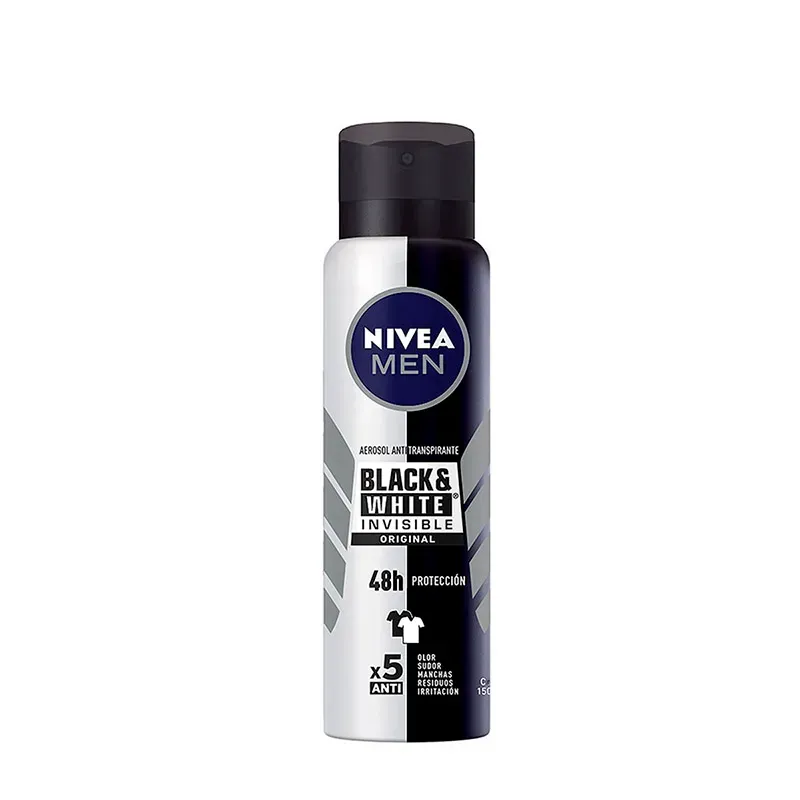 Desodorante Nivea Men Black & White Invisible 150ml