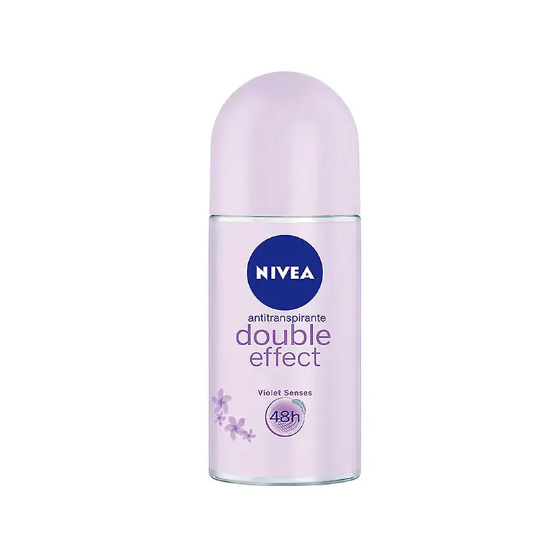 Desodorante Roll-on Feminino Nivea Double Effect 50ml