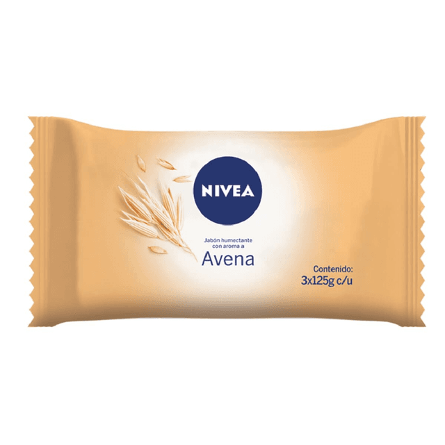 Sabonete Corporal Nivea Aveia 125G C/3