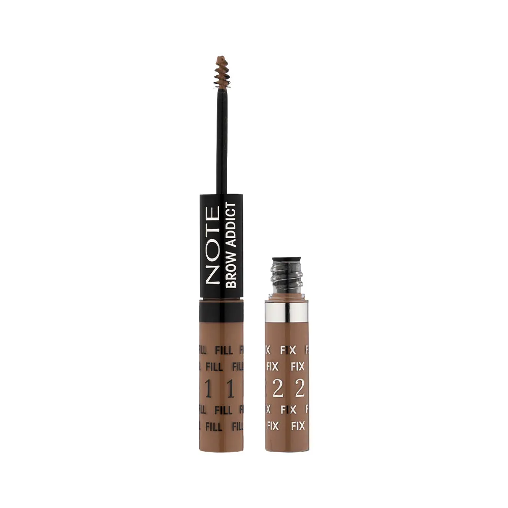 Gel para Sobrancelhas Note Brow Addict Tint & Shaping Gel 01 Dark Blonde