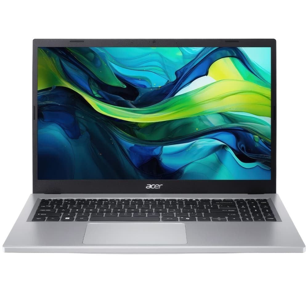 Notebook Acer Aspire Go Ag15-21P-R5YG Tela 15.6 FHD / Amd Ryzen 3 7320U / RAM 8 GB / SSD 128GB / Windows 11 – Prata