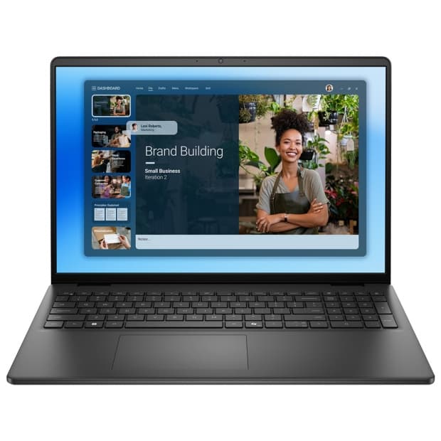 Notebook Dell 15 LD15260-7140BLK-Pus, Intel Core Ultra 7 255U 1.70GHz (5.20GHz), 16GB RAM, 1TB SSD, Tela 15.6" Touch Full HD (1920 X 1080), Windows 11 Home, Inglês, Preto Carbono