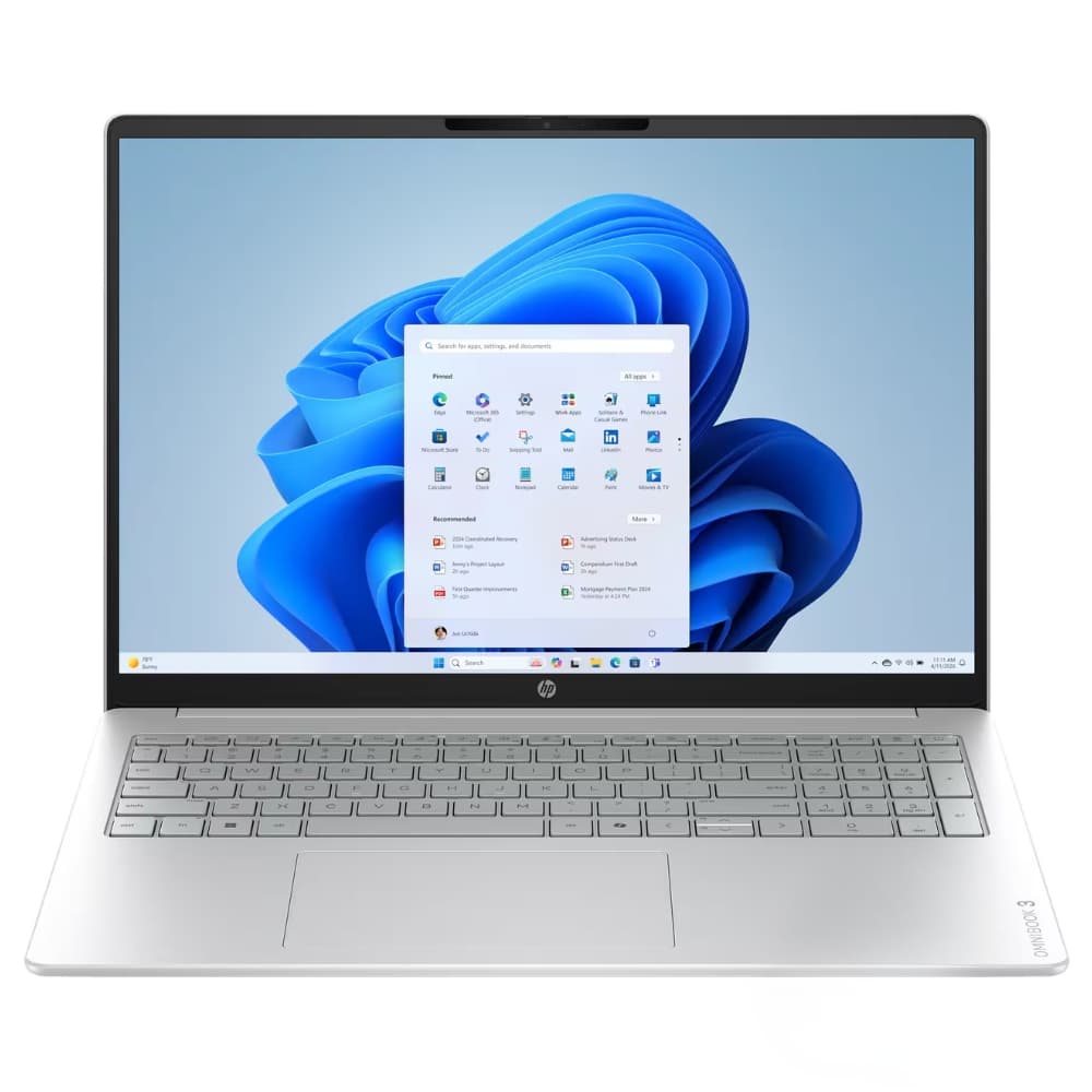Notebook Hp OmniBook 3 16-BY0015DX 16" Touch Amd Ryzen 5 40 8/256GB W11 - Prata