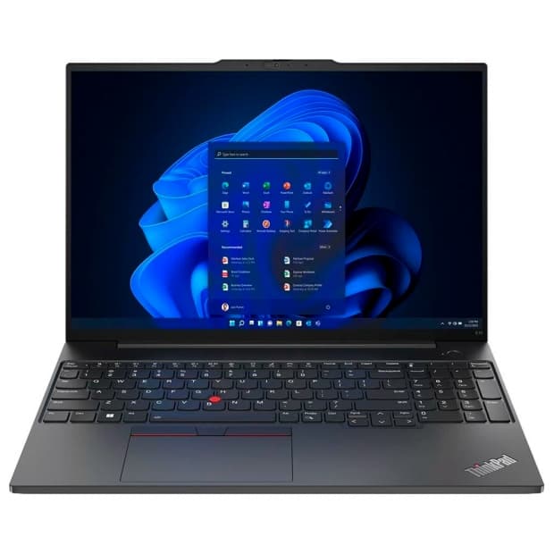 Notebook Lenovo ThinkPad e16 Gen 2 Amd Ryzen 5 7535U 8GB 256GB Tela 16" Wuxga 2K IPS Windows 11 Pro Preto