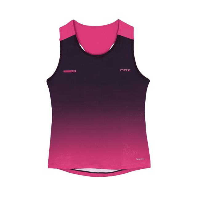 Camiseta de Tirantes Nox Pro T25FWMCATBR Blackberry Rose Degraded Fem Tam. Xl