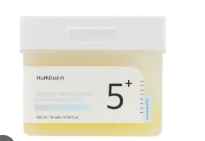 Tônico Numbuzin Almohadilla Vitamin Niacinamide 70PADS 180ml