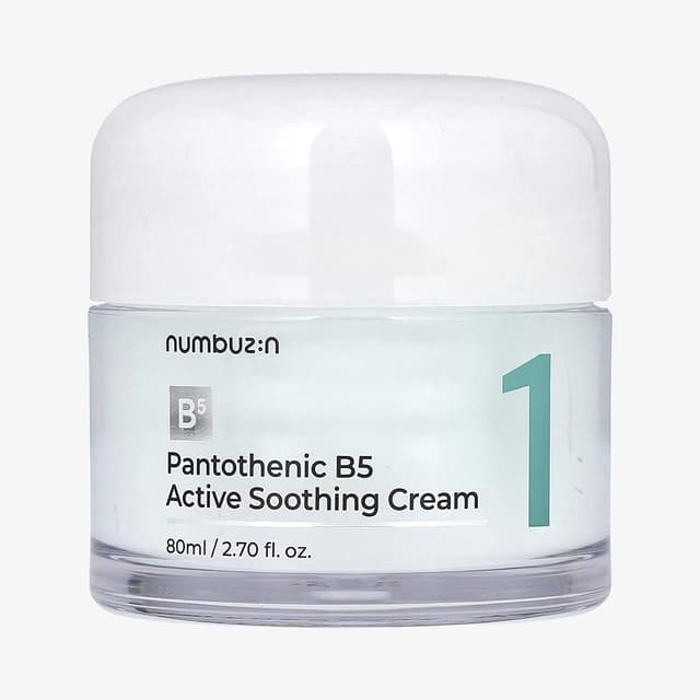 Numbuzin Creme Hidratante No.1 Pantothenic B5 Active Soothing 80ml