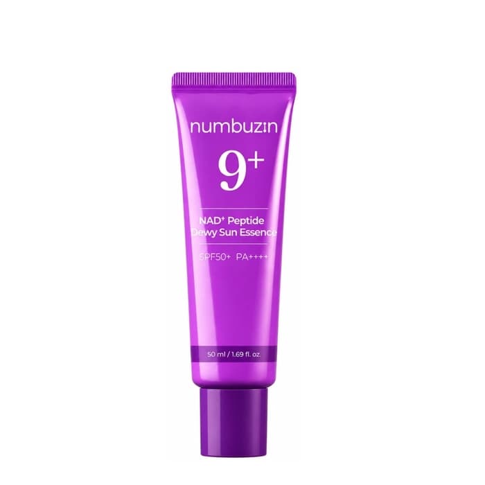 Essência Solar Numbuzin Nad+9 Peptides Dewy Sun Essence 50ml