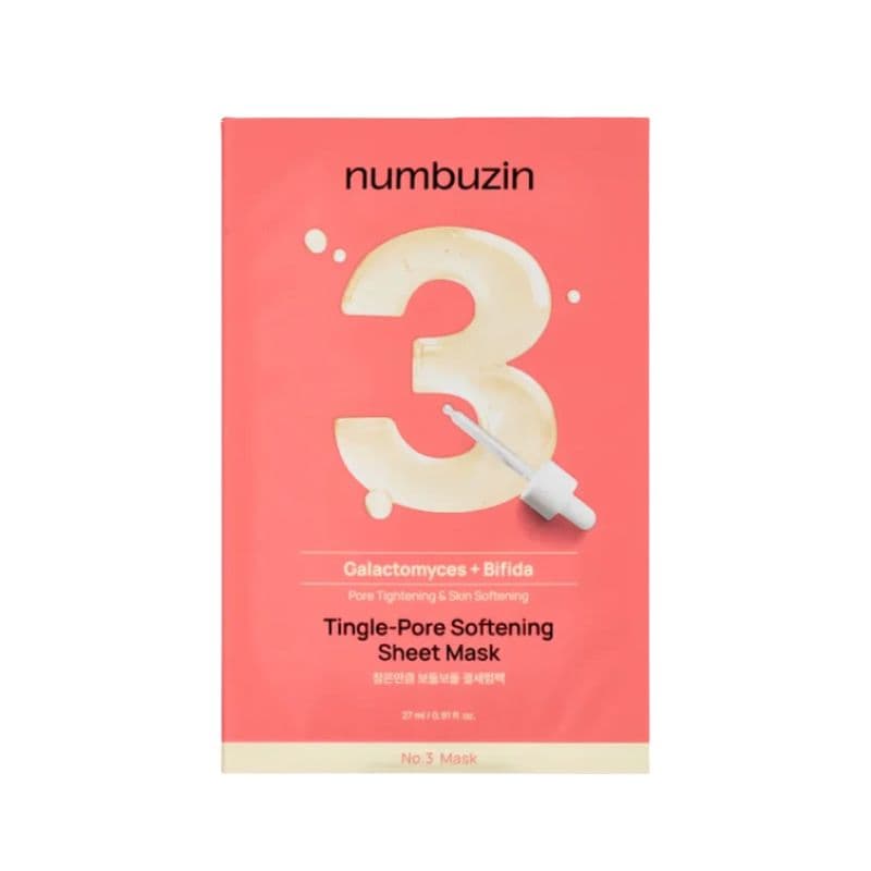 Máscara Facial Numbuzin No3 Tingle-Pore Softening Mask 27ml