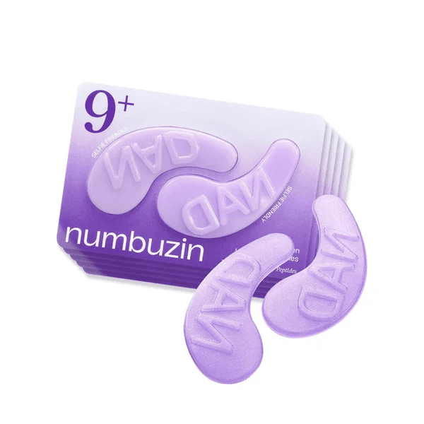 Numbuzin Parche de Ojo No.9 Nad+ Collagen Under Eye Patches 5EA