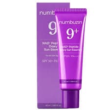 Numbuzin Protector Solar NAD+9 Peptides Dewy Sun Essence 50ML