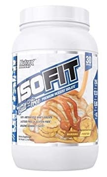 Suplemento Nutrex Research IsoFit Banana Foster (990g/2.2lbs)