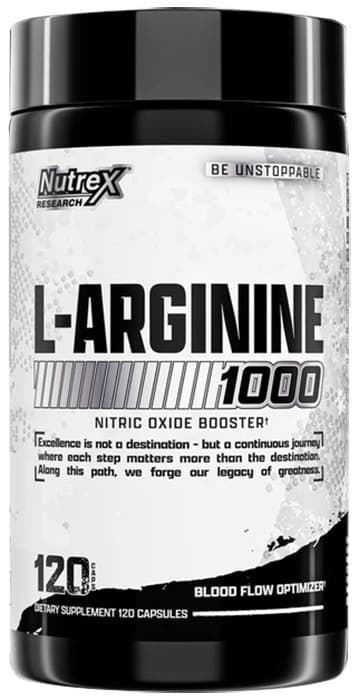 L-Arginina Nutrex Research 1000 (120 Cápsulas)