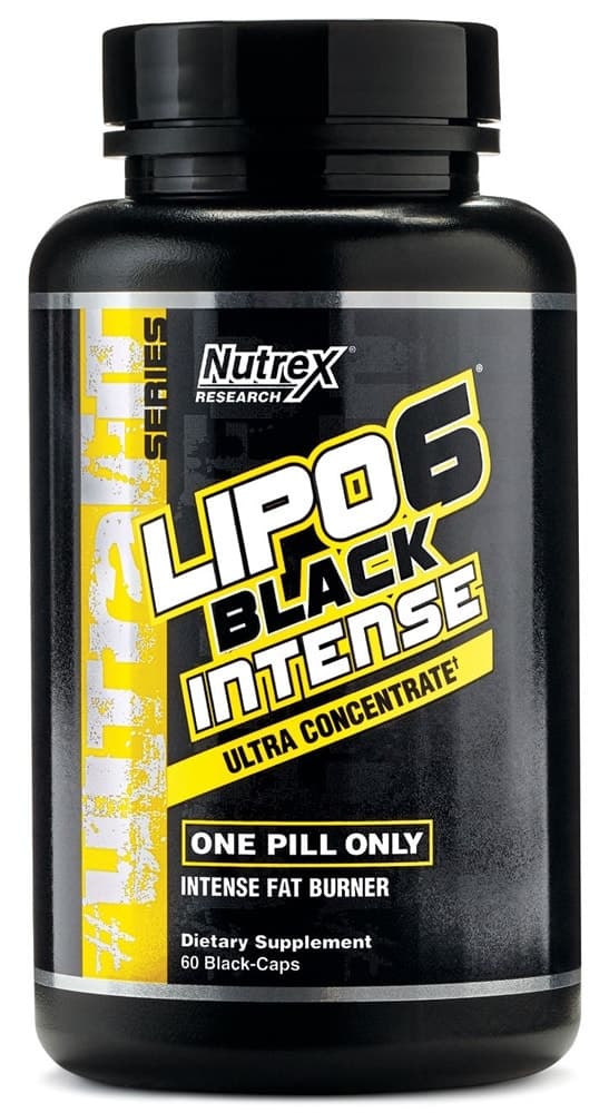 Queimador de Gordura Nutrex Research Lipo 6 Black Intense - 60 Cápsulas