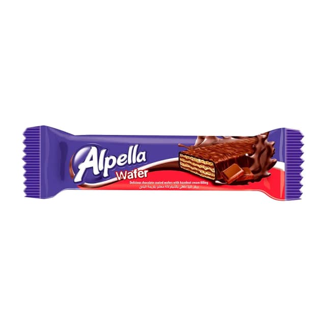 Obleia de Chocolate Ulker Alpella Wafer - 38G