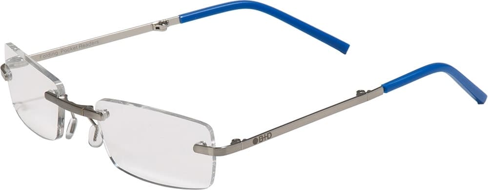 Óculos de Grau B+d Folding Reader +2.00 2244-75-20 Mat Blue