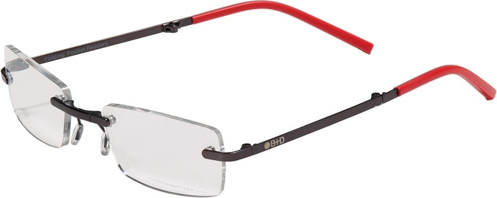 Óculos de Grau B+d Folding Reader +2.50 2244-92-25 Matt Red
