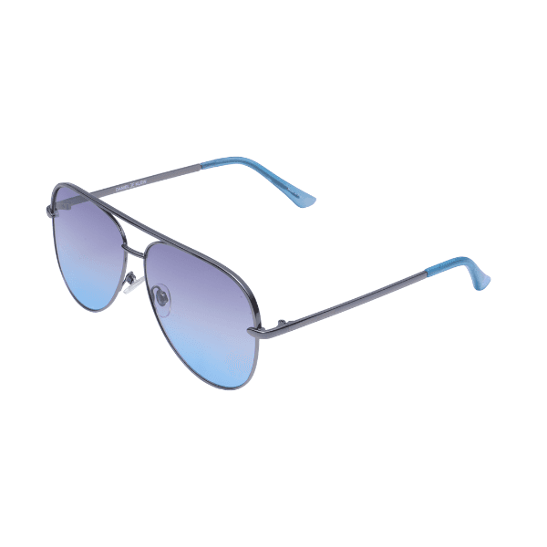 Óculos de Sol Feminino Daniel Klein DK4279P-C4 Prata Azul
