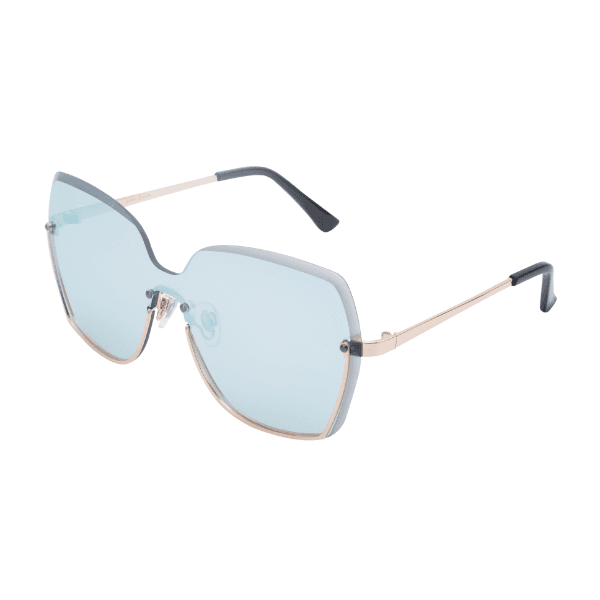 Óculos de Sol Feminino Daniel Klein DK4306P C4 Rosa Ouro e Azul