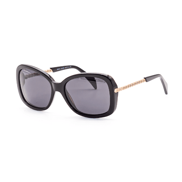 Óculos de Sol Feminino Menizzi MS15 Col.02 Tam. 54-16-136mm - Preto