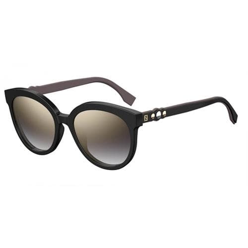 Óculos de Sol Fendi FF 0268/S 807 Tamanho 56, Feminino - Preto