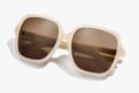 Óculos de Sol Fiore Lente S0323/TAC40323FO Bege/Marrom