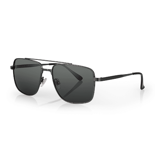 Óculos de Sol Masculino Daniel Klein Dk3258-2 Estilo Aviador Preto