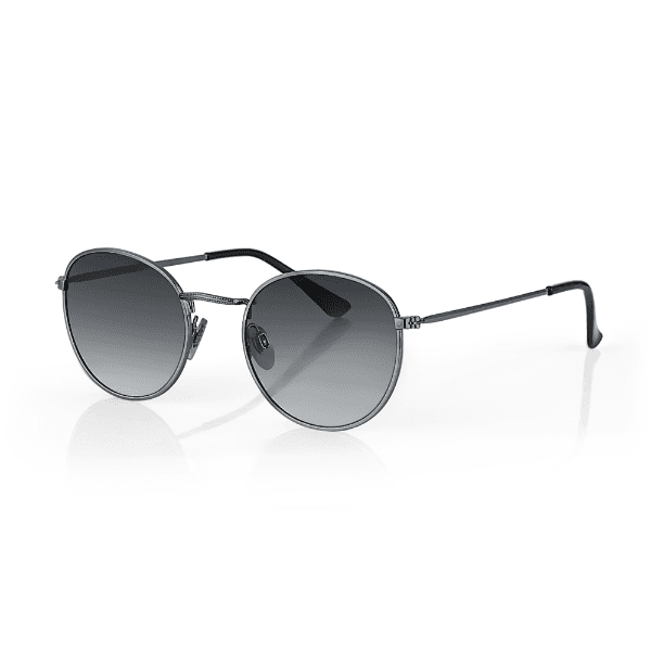 Óculos de Sol Masculino Daniel Klein Dk3263-1 Estilo Redondo Preto