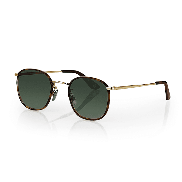Óculos de Sol Masculino Santa Barbara Polo Sb1121-2 Dourado/Marrom