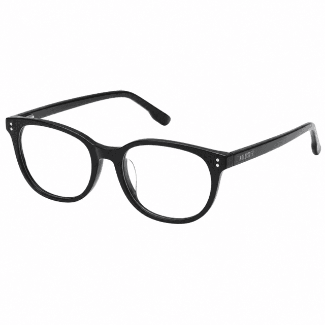 Óculos Hollister Lente Oftálmico Unisex Hl50041 *001 #53 Tam. 53