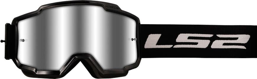 Óculos para Moto Ls2 Helmets Charge Goggle 7202001012 - Preto/Transparente