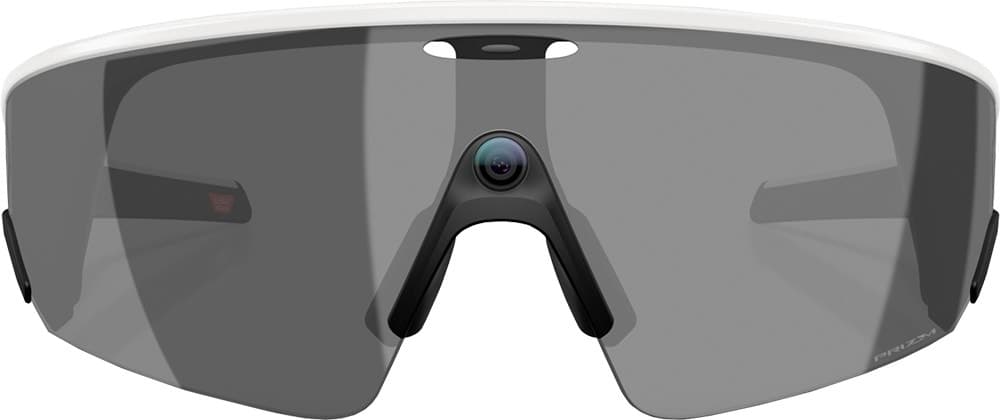 Óculos Smart Oakley Meta Vanguard 0W8001 - Branco/Preto Prizm