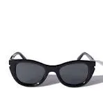 Óculos de Sol Off-White Boulder OERI112S24 Preto / Cinza Escuro