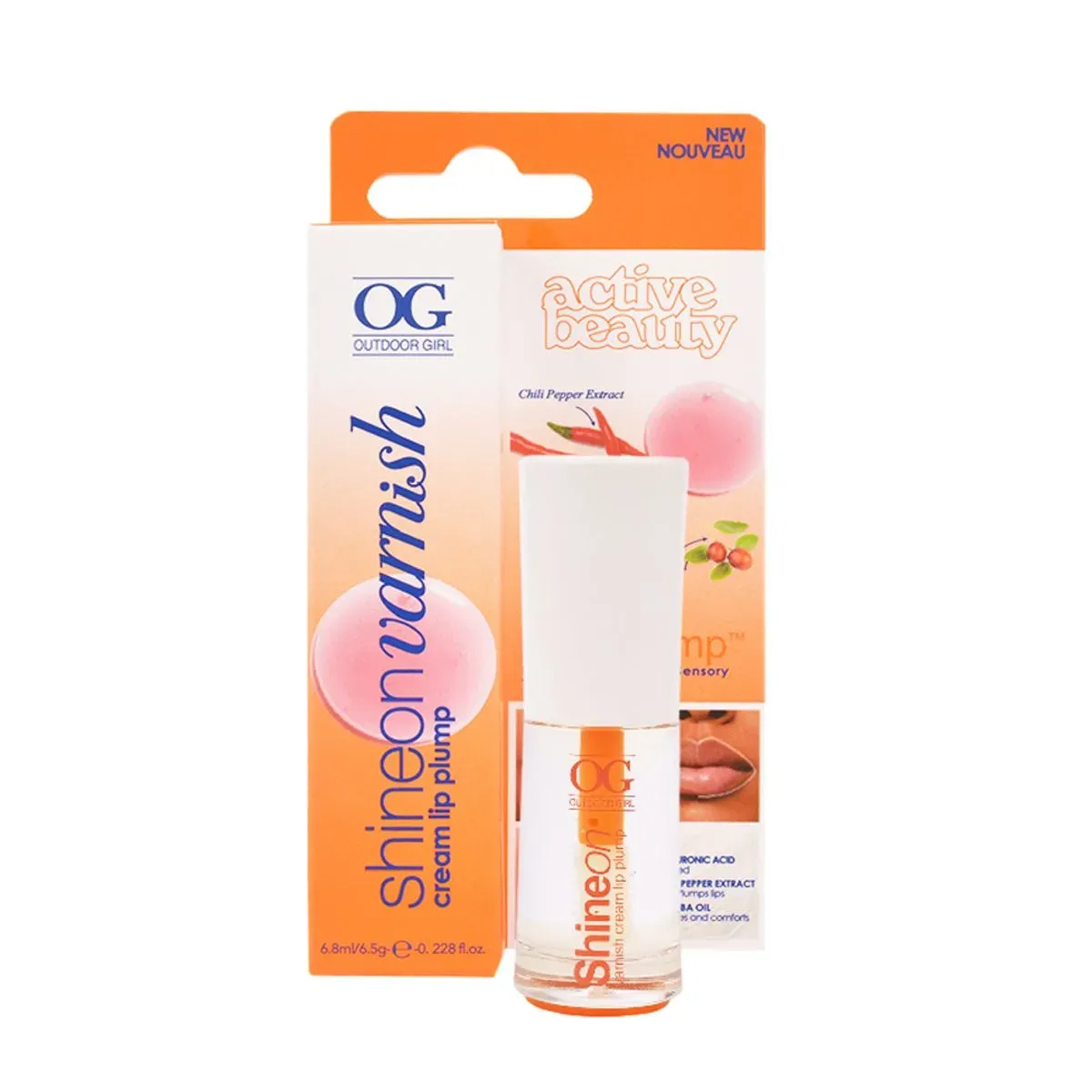 Gloss Labial Og Shineon Varnish Chilli Pepper 6.8ml