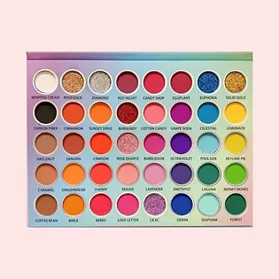 Paleta de Sombras Og Living In Full Color de7213 40 Colores