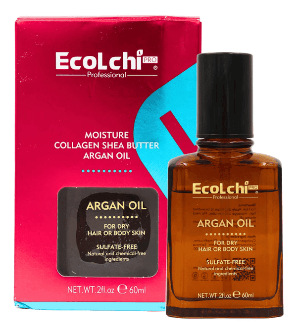 Óleo Capilar Ecolchi Pro Moisture Collagen Argan Oil 60ml