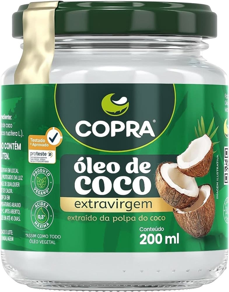 Óleo de Coco Extravirgem Copra 200mL