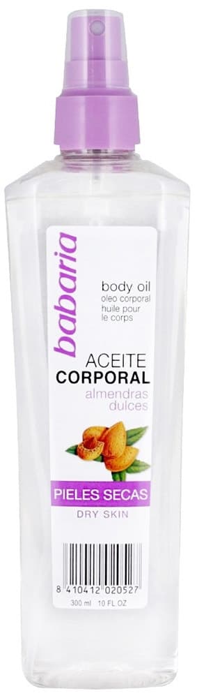 Óleo Corporal Babaria Amêndoa Doce - 300 mL