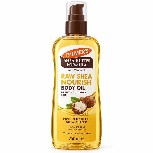 Óleo Corporal Palmer's Cocoa Butter Raw Shea Nourish 250ml