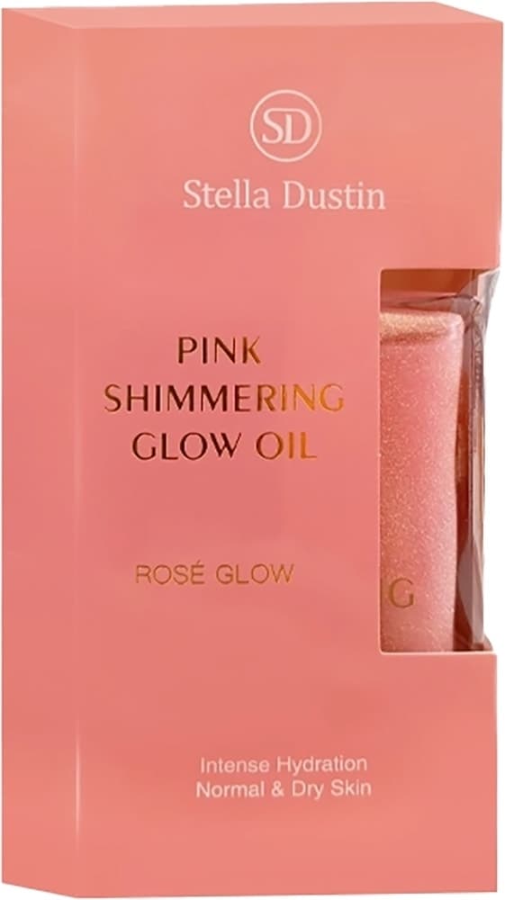 Óleo Corporal Stella Dustin Pink Shimmering Glow Oil - 100ml