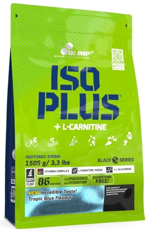 Olimp Sport Nutrition Iso Plus+ L-Carnitine Tropic Blue - 1505G