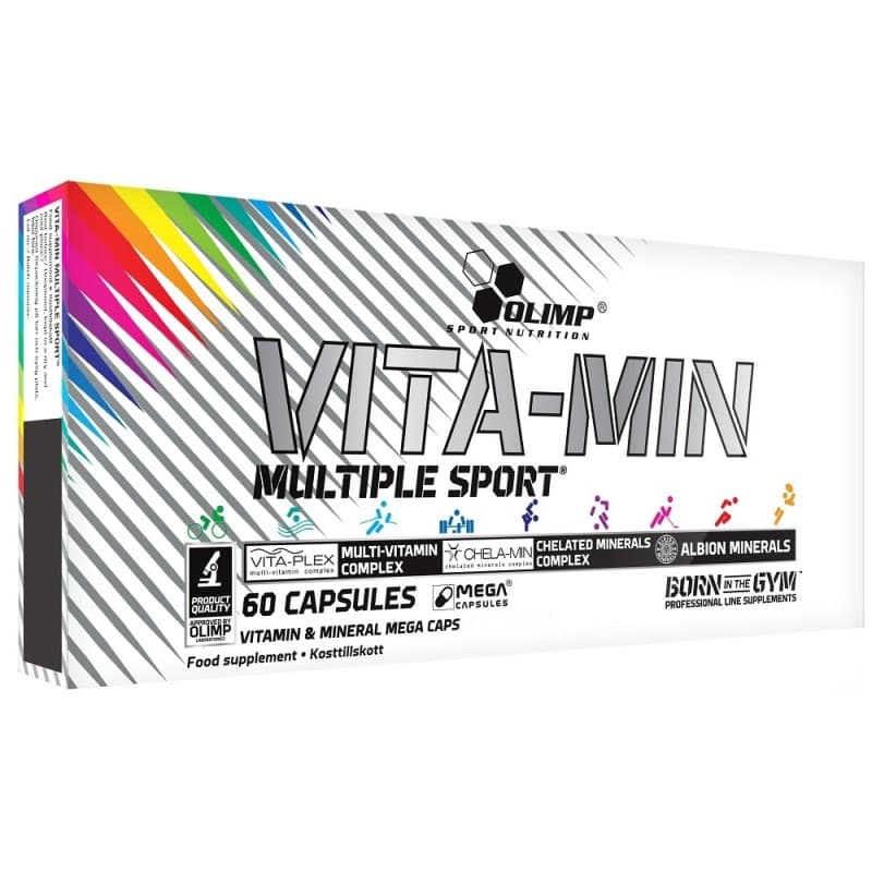 Multivitamínico Olimp Vita-Min Multiple Sport 60 Cápsulas